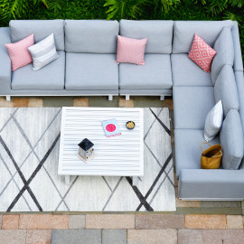 Ethos Large Corner Sofa Group / Lead Chine
