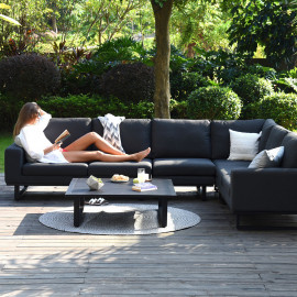 Ethos Large Corner Sofa Group / Charcoal