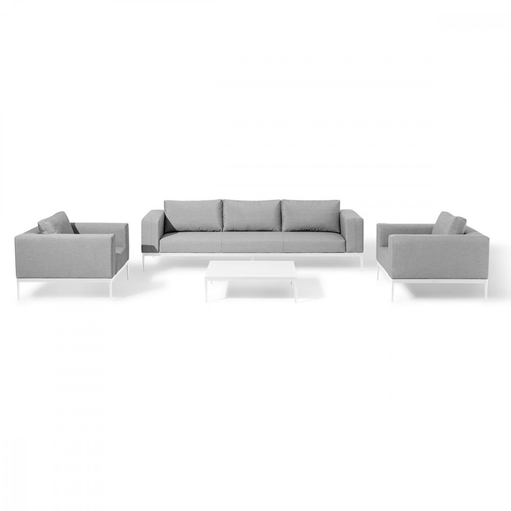 Eve 3 Seat Sofa Set / Lead Chine