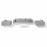 Eve 3 Seat Sofa Set / Lead Chine