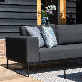 Eve 3 Seat Sofa Set / Charcoal
