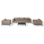 Eve 3 Seat Sofa Set / Taupe