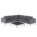 Eve Corner Sofa Group / Flanelle