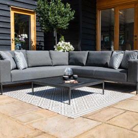 Eve Corner Sofa Group / Flanelle