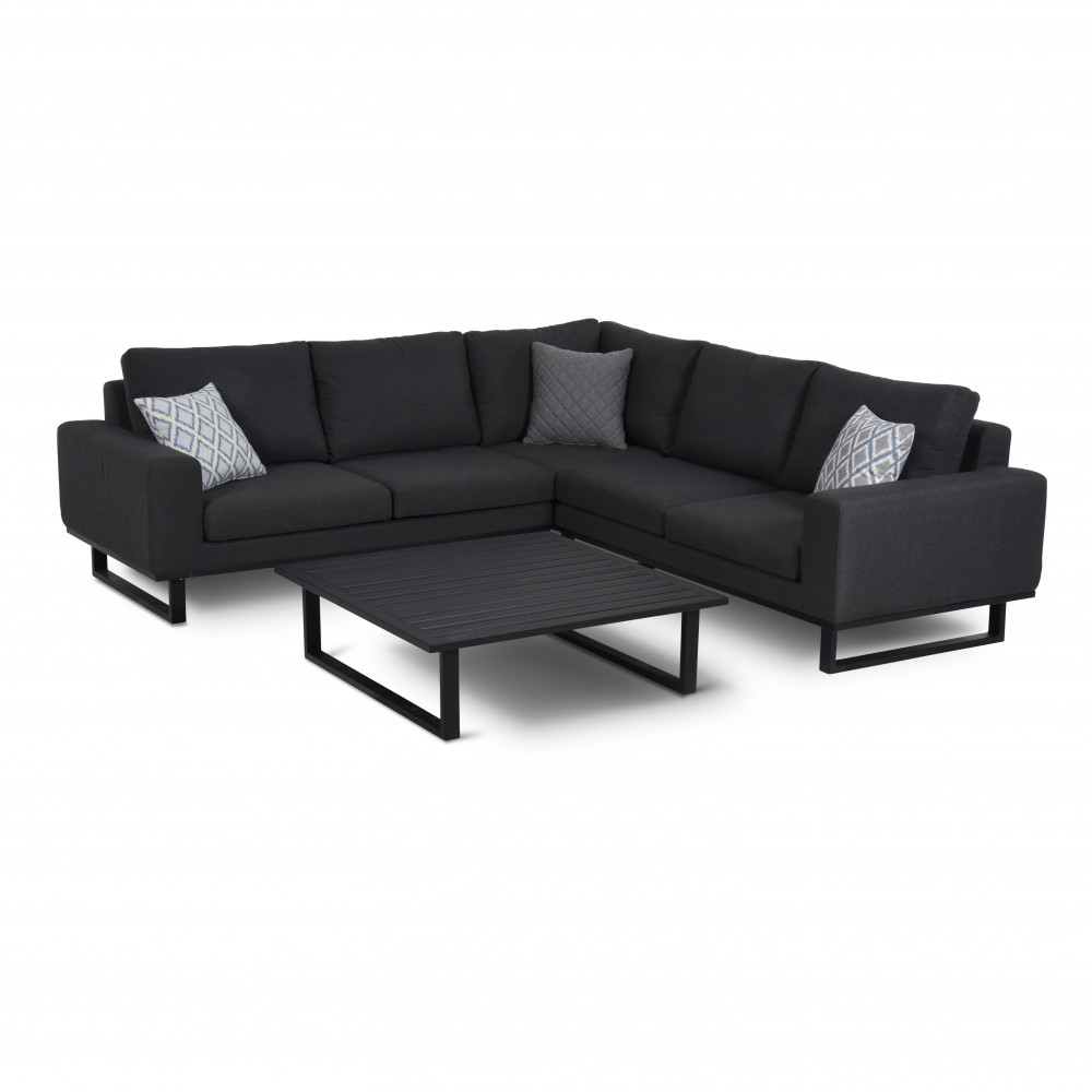 Eve Corner Sofa Group / Charcoal