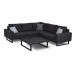 Eve Corner Sofa Group / Charcoal