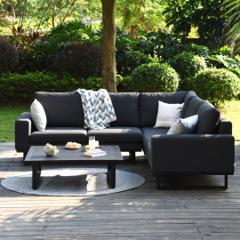 Eve Corner Sofa Group / Charcoal