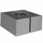 Fuzion Cube Sofa Set with Fire Pit / Flanelle