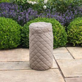Fabric 10KG Gas Bottle Cover / Taupe