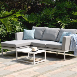 Pulse Chaise Sofa Set / Lead Chine