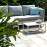 Pulse Chaise Sofa Set / Lead Chine