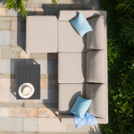 Pulse Chaise Sofa Set / Oatmeal
