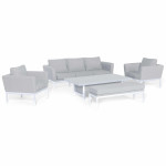 Pulse 3 Seat Sofa Set with Rising Table / Lead Chine