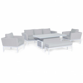 Pulse 3 Seat Sofa Set with Rising Table / Lead Chine