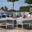 Pulse Deluxe Square Corner Dining Set with Rising Table / Lead Chine