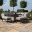 Pulse Deluxe Square Corner Dining Set with Rising Table / Taupe