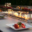 Pulse Left Handed Rectangular Corner Dining Set with Fire Pit / Lead Chine