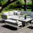 Pulse Rectangular Corner Dining Set with Rising Table / Lead Chine