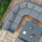 Pulse U Shape Corner Dining Set with Rising Table / Flanelle