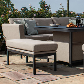 Pulse U Shape Corner Dining Set with Rising Table / Taupe