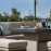 Pulse U Shape Corner Dining Set with Rising Table / Taupe