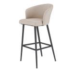 Fabric Zen Bar Stool - Oatmeal