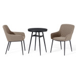 Zest 2 Seat Bistro Set / Taupe