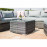 London Corner Group with Chair with Ice Bucket / Grey