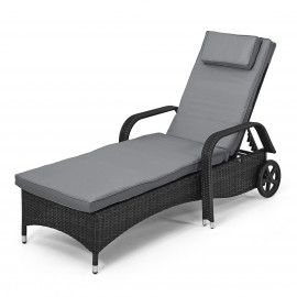 Florida Sunlounger Set / Grey