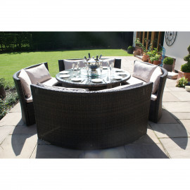 Dallas Sofa Set / Brown