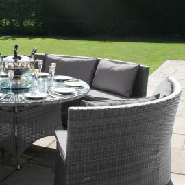 Dallas Sofa Set / Grey