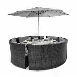 Dallas Sofa Set / Grey