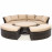 Chelsea Lifestyle Suite with Glass Table / Brown