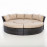 Chelsea Lifestyle Suite with Glass Table / Brown