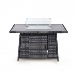 Kingston Corner Deluxe with Fire Pit / Grey