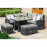 Richmond Corner Bench Set with Rising Table / Grey