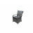 FLORENCE Pair of Dining Chairs Grey