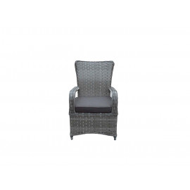 FLORENCE Pair of Dining Chairs Grey
