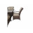 FLORENCE 6 Seat Rectangular in Brown