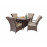 FLORENCE 4 Seat Round in Brown