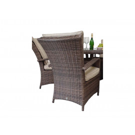 FLORENCE 6 Seat Round in Brown