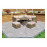 GEORGIA Corner Dining Set Mixed Brown