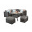 GEORGIA Corner Dining Set Grey