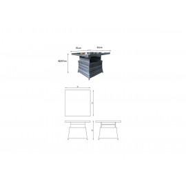 GRACE Corner Dining Set with Lift Table
