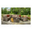 HOLLY Sofa Set in mixed brown