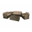 HOLLY Sofa Set in mixed brown