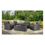 HOLLY Sofa Set in grey