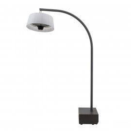 1800W Lyra Overhang Electric Patio Heater / White