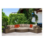 JESSICA Large Corner Mixed Brown