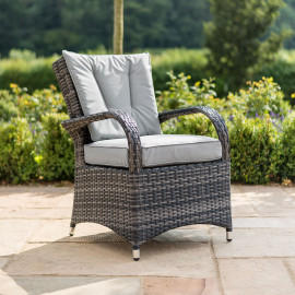 Texas 4 Seat Square Dining Set / Grey